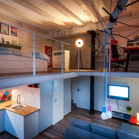 公寓 Gami Ex-factory Lofts 卢布尔雅那